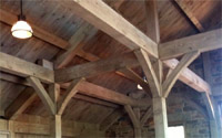 timber frame barn